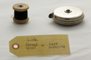 Thread spool & tape measure