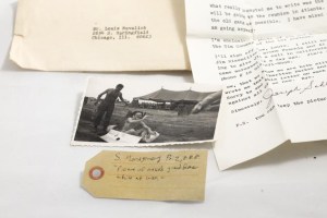 Picture of grandfather while naked at war