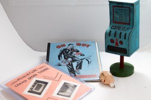 Objects from puppet theater